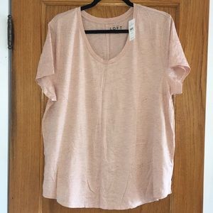 Loft rose gold tee
